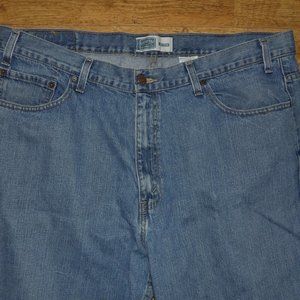 Kirklands Signature 5-Pocket Blue Jeans, 42 x 30
